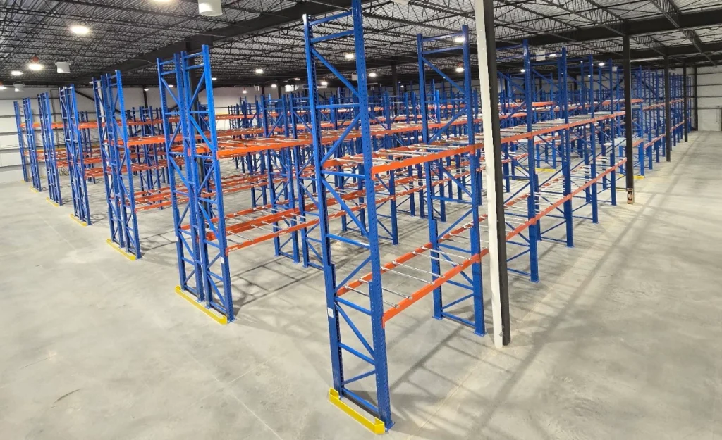 Pedlex augmente l'espace d'entreposage pour la Boulangerie Lanthier palettiers double profondeur racking témoignage client étude de cas - Pedlex Pedlex augmente l'espace d'entreposage pour la Boulangerie Lanthier palettiers double profondeur racking témoignage client étude de cas