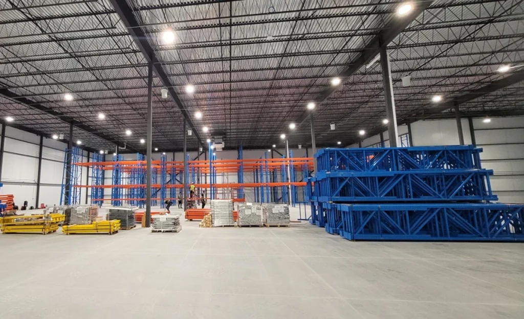 Pedlex augmente l'espace d'entreposage pour la Boulangerie Lanthier palettiers double profondeur racking témoignage client étude de cas - Pedlex Pedlex augmente l'espace d'entreposage pour la Boulangerie Lanthier palettiers double profondeur racking témoignage client étude de cas