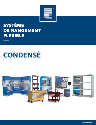 Catalogue-condense-Rousseau-systemes-de-rangement-flexibles-cabinets-etageres-Pedlex - Pedlex