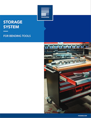 Storage system for bending tools