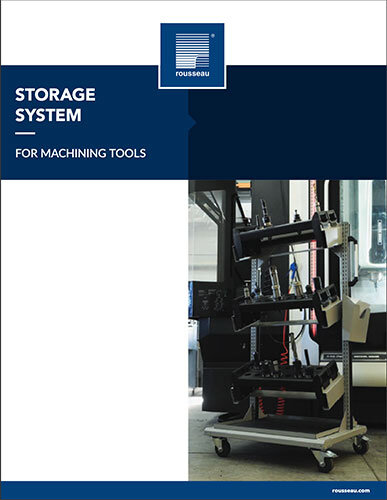 Storage system for machining CNC tools