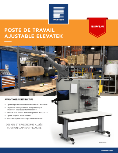 ElevaTek-Poste-de-travail-ajustable-V31_FE25F-Pedlex-Rousseau-catalogue-brochure - Pedlex