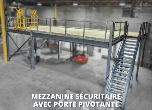 - Pedlex Mezzanine plateforme de stockage autoportante projet d'aménagement industriel Pedlex